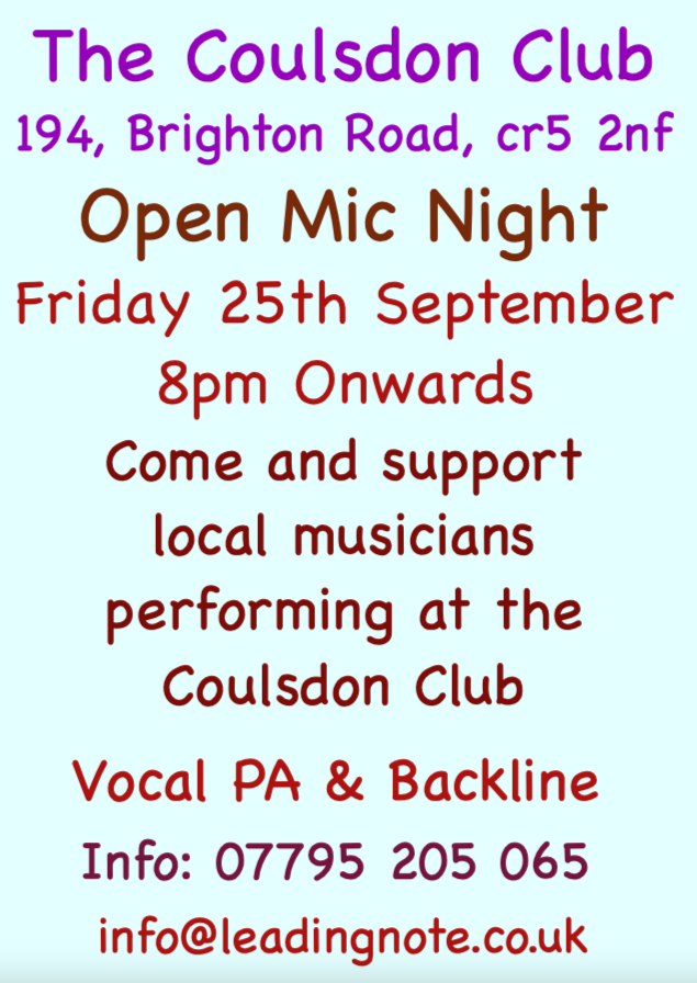 Open Mic